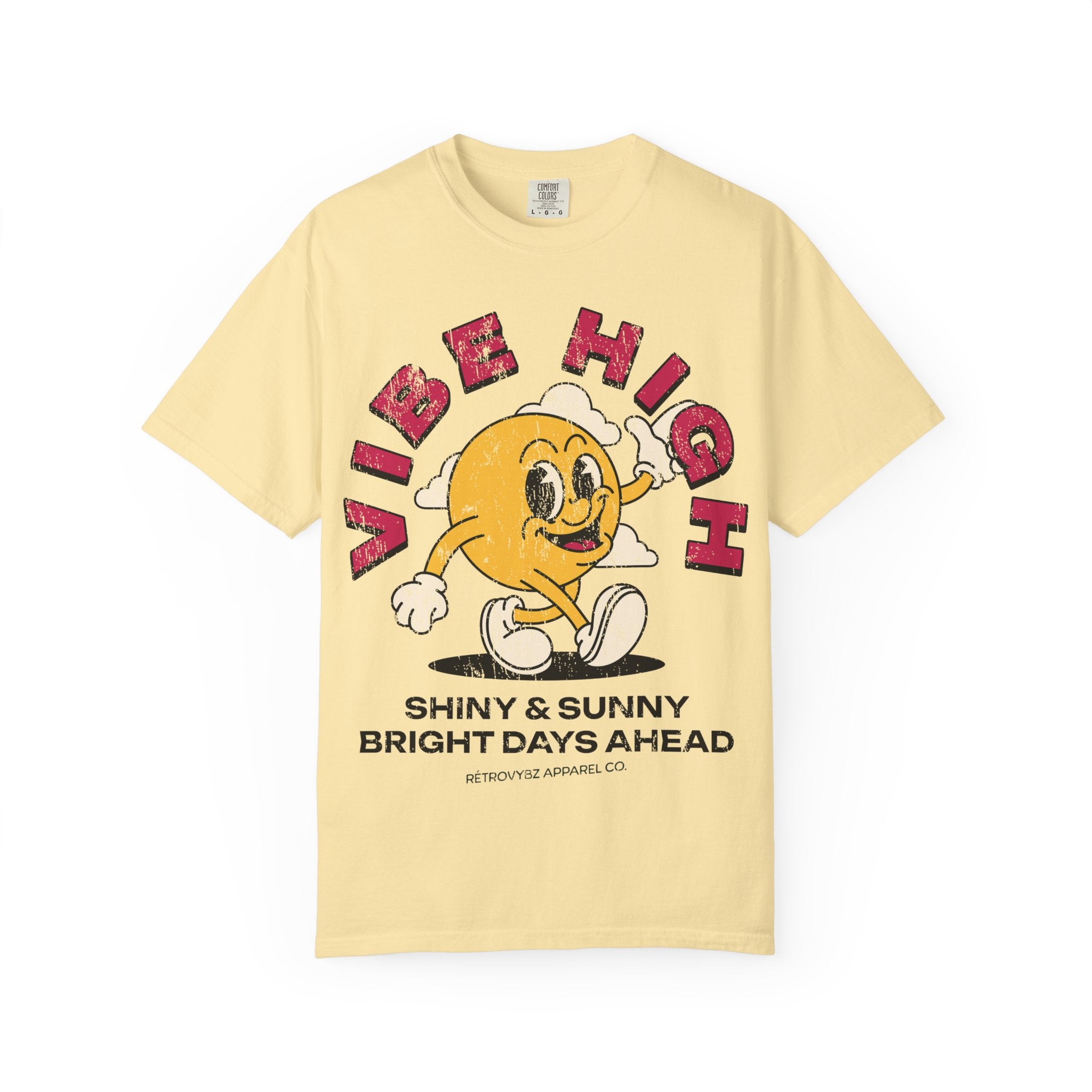 Stay Positive Vibes Garment-Dyed T-shirt
