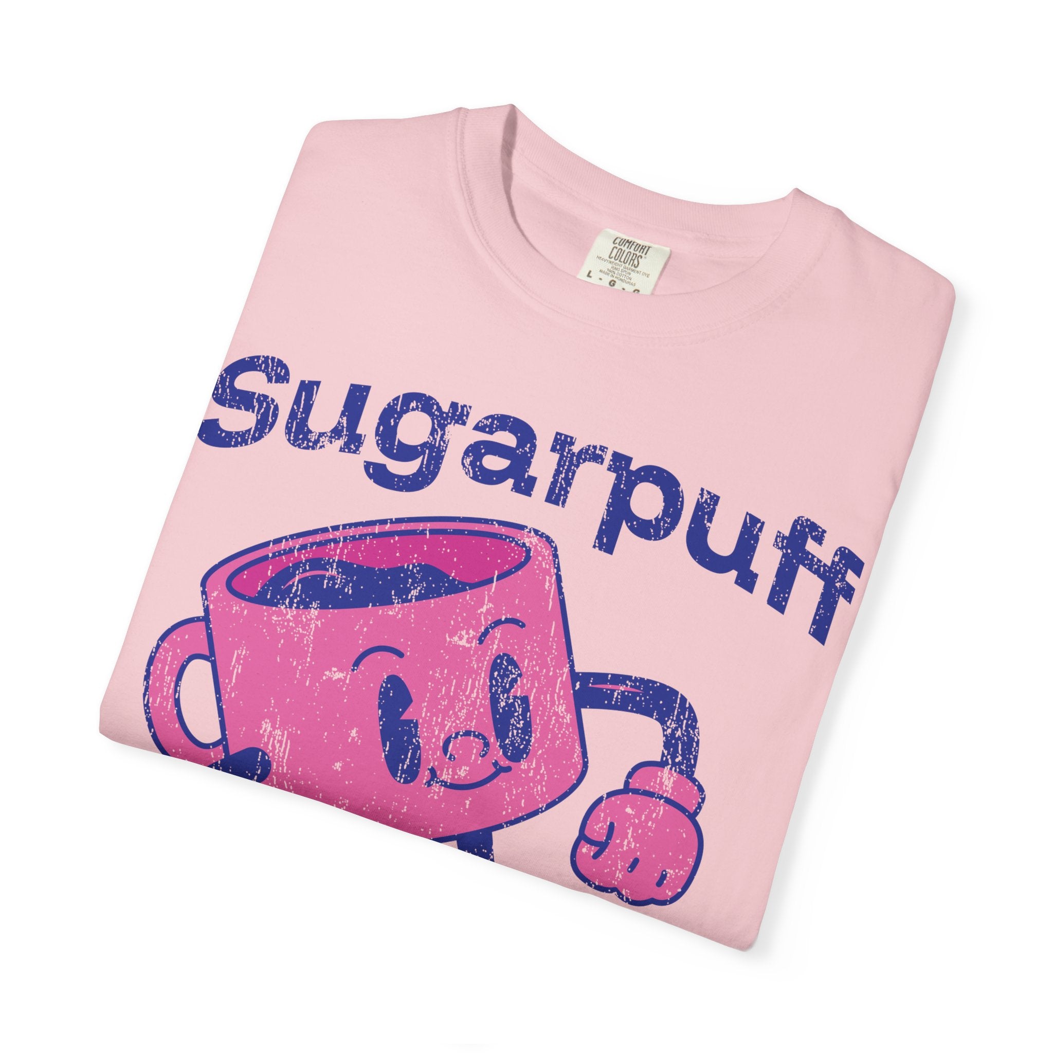 Sugarpuff Coffee & Tea Unisex T-Shirt – Retro Graphic Tee for Coffee & Tea Lovers