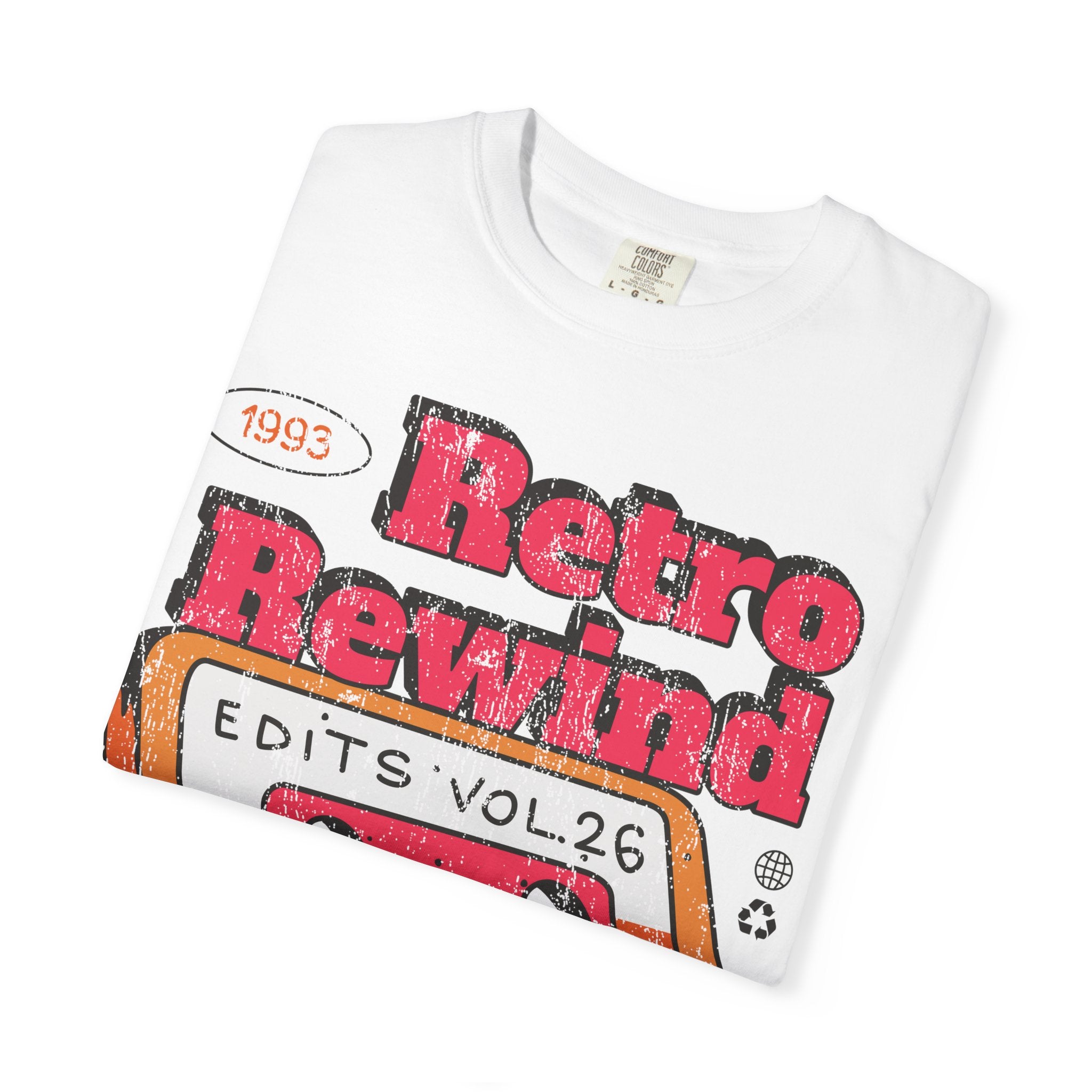 Retro Rewind T-Shirt – 1993 Nostalgic Cassette Tape Tee | Vintage 90s Music Shirt