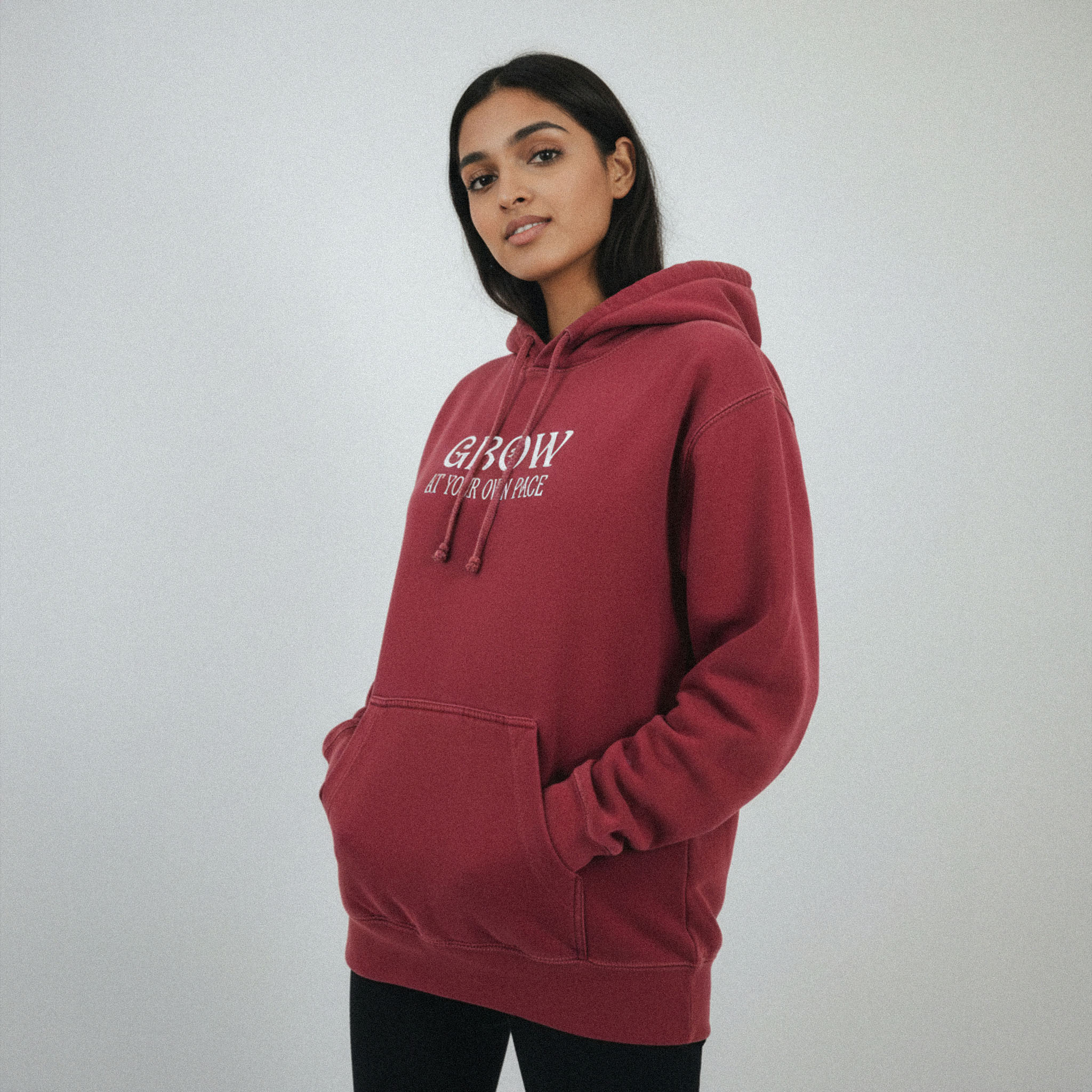 Grow At Your Own Pace Hoodie 🌿🌈✨