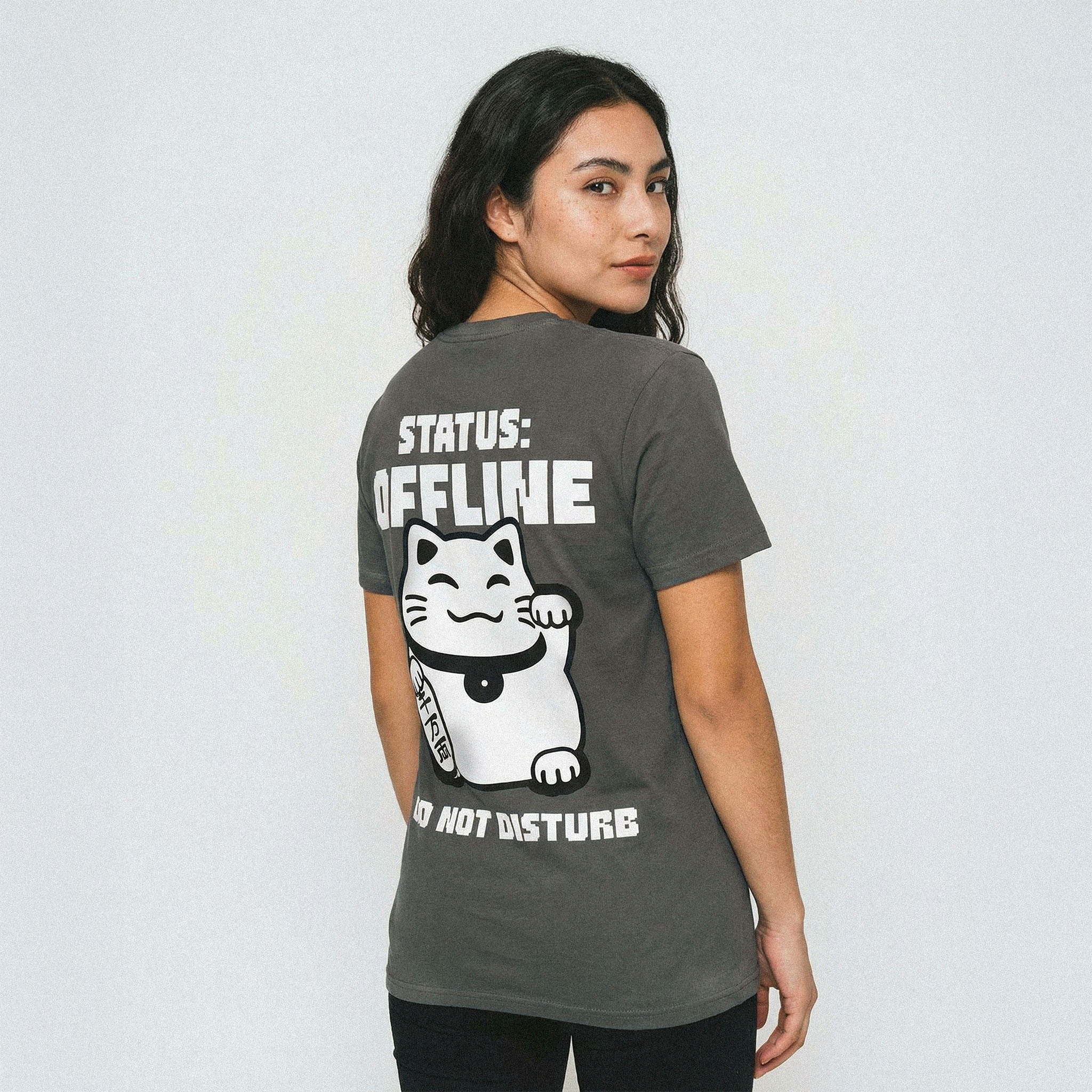 Status: Offline Tee 📵🐱