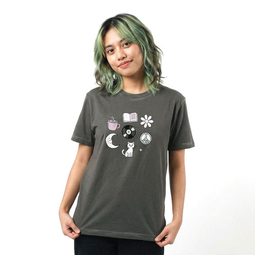 Happy is the New Hustle Tee ☕📚✨