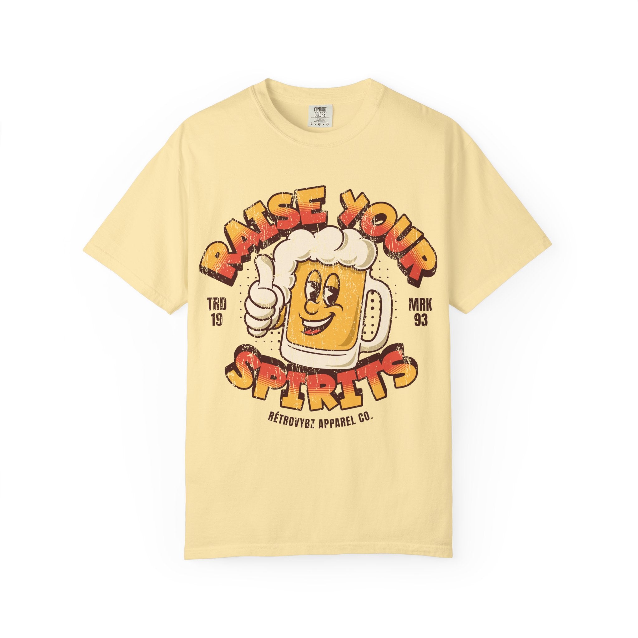 Dyed T-shirt in Good Spirits