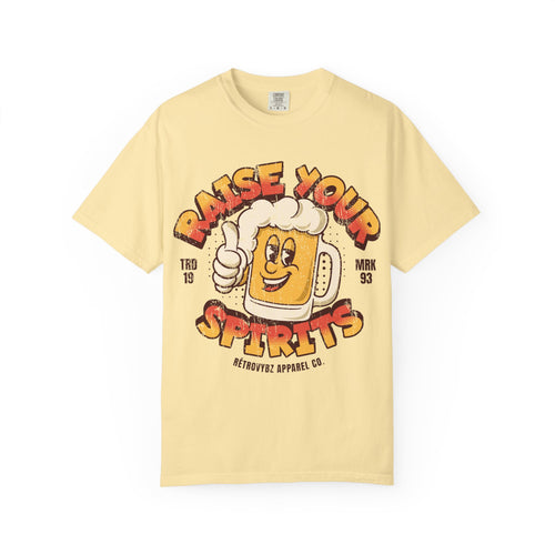 Dyed T-shirt in Good Spirits