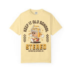 Garment-Dyed T-Shirt – Keep It Old School in Stereo